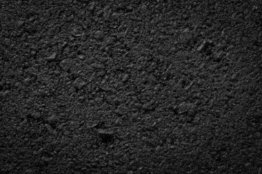 siyah asfalt doku. Asfalt yol. taş asfalt doku arka plan siyah granit çakıl
