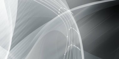 Beyaz çizgi hareket arka plan duvar kağıdı ile gri yarı ton desen. Temiz Gri geometrik arka plan.