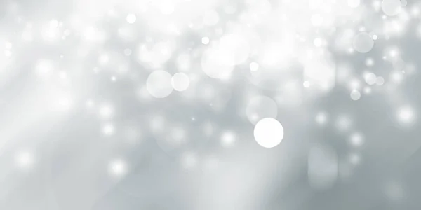 Gray Blur Abstract Background White Bokeh Christmas Blurred Beautiful Shiny — Stock Fotó