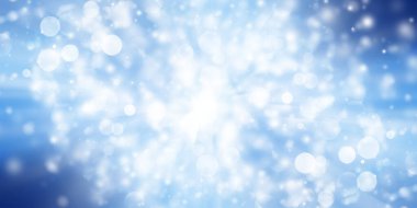 Mavi gradyan üzerinde bulanık ışıklar soyut arkaplan ışığı orta tasarım için yüksek ışık. açık mavi gradyan arkaplan / mavi radyal gradyan etkisi duvar kağıdı