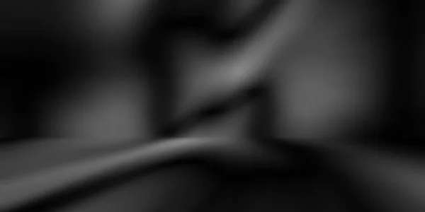 Перспективный Пол Фоновый Черная Комната Студии Серым Градиентным Фоном Прожектора — стоковое фото
