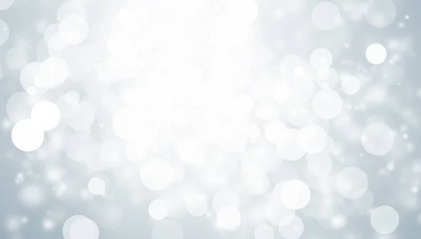 Gray Blur Abstract Background White Bokeh Christmas Blurred Beautiful Shiny — стоковое фото