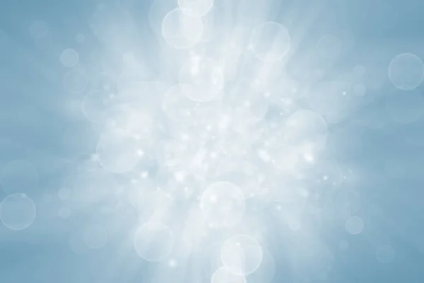 White Blue Bokeh Blur Background Circle Light Blue Background Abstract — Photo