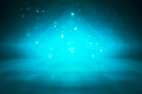 Blurred Lights Blue Gradient Abstract Background High Light Middle Design — Stockfoto