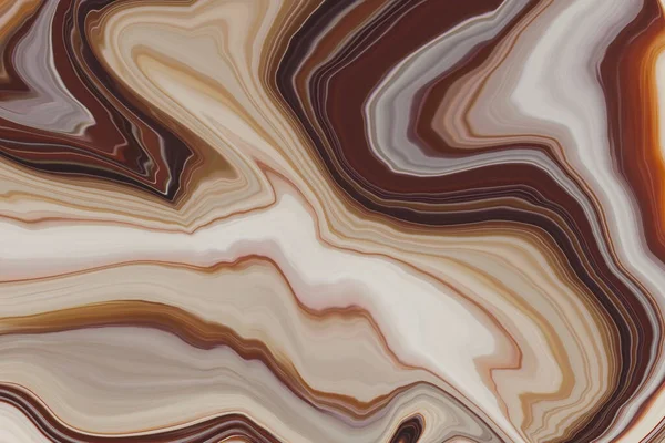 Abstract Pattern Brown Marble Background — Stock Photo, Image