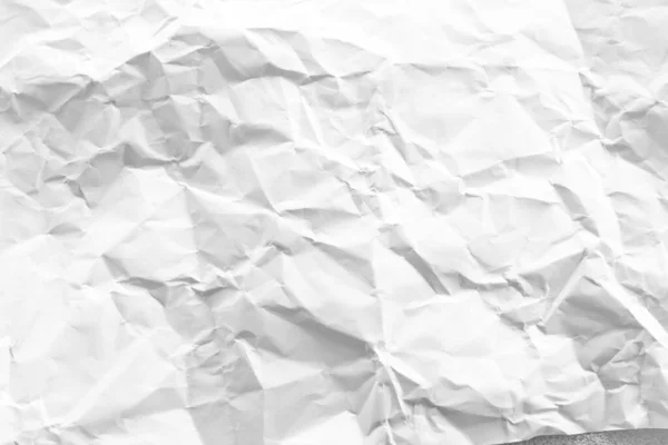 White Gray Crumpled Paper Texture Background Crush Paper Becomes Creased —  Fotos de Stock