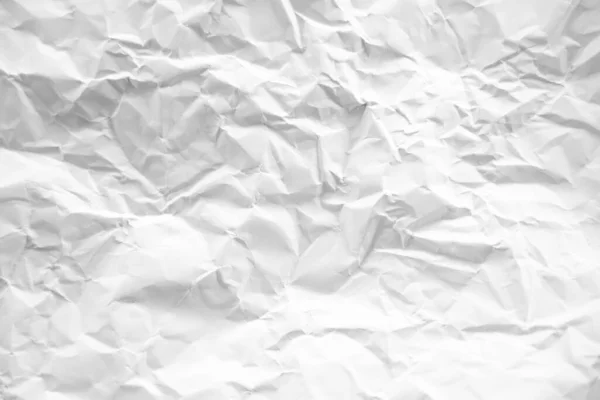 White Gray Crumpled Paper Texture Background Crush Paper Becomes Creased —  Fotos de Stock