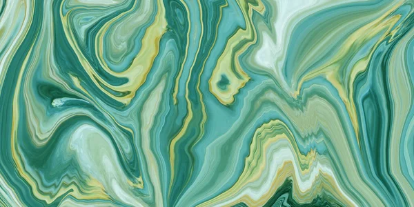 Marble Ink Colorful Green Marble Pattern Texture Abstract Background Can — Stock Photo, Image