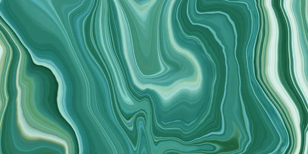 Marmur Atrament Kolorowy Zielony Wzór Marmur Tekstura Tło Mogą Być — Zdjęcie stockowe