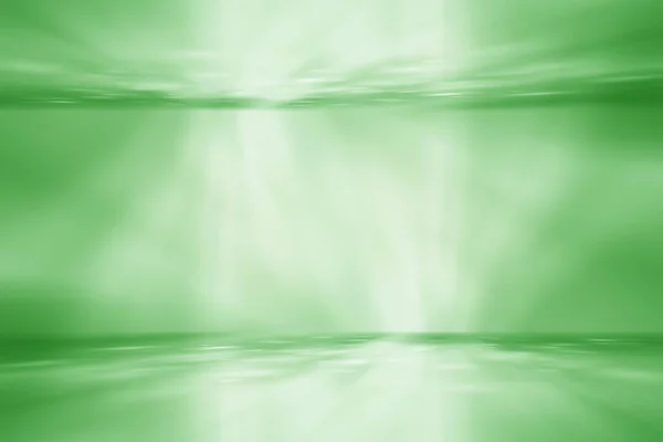 Green Light Blurred Background Natural Motion Blur — 图库照片