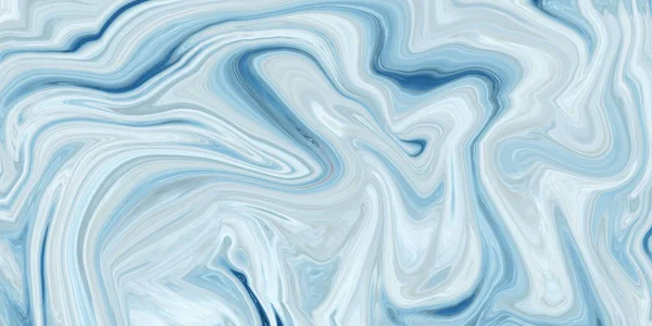 Marble Ink Colorful Backdrop Light Blue Marble Pattern Texture Abstract — Stockfoto