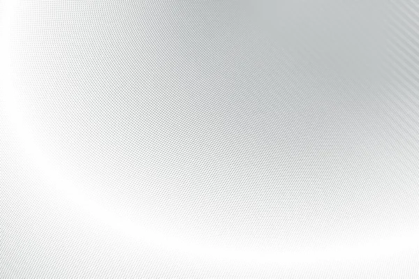 白い線の動きとネットワーク接続の背景の壁紙を持つ灰色のハーフトーンパターン クリーングレーの幾何学的背景 — ストック写真