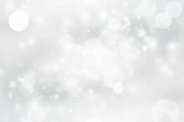 beyaz kar bulanıklığı soyut arka plan. Bokeh Noel bulanık güzel parlak Noel ışıkları