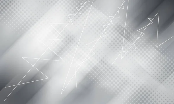 Gray Halftone Pattern White Line Motion Network Connection Backdrop Wallpaper — Stockfoto