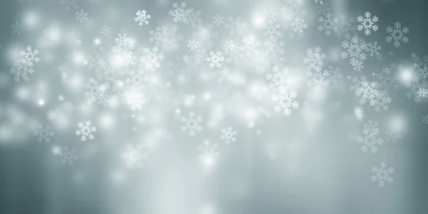 Abstract White Gray Snow Blur Background — Foto Stock