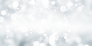 beyaz kar bulanıklığı soyut arka plan. Bokeh Noel bulanık güzel parlak Noel ışıkları