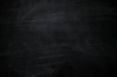 Chalkboard texture background with spotlight. blackboard wall backdrop wallpaper, dark tone. black banner billboard.