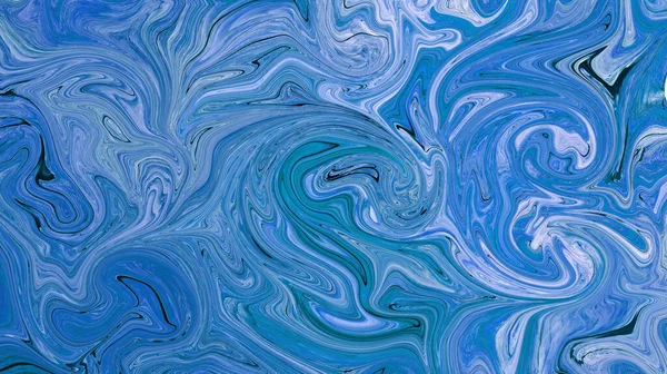 Ilustração Abstrata Azul Claro Como Padrão Mármore Água Corrente — Fotografia de Stock