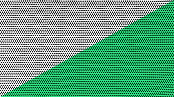 Abstraktes Silber Und Grün Mit Schwarzem Punktemuster Hintergrund Illustration — Stockfoto