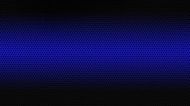 Koyu desenli mavi ağ çizimi.