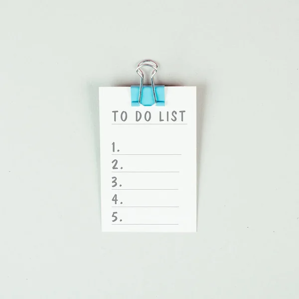 To do list with copy space, reminder checklist, target a goal, business and education concept