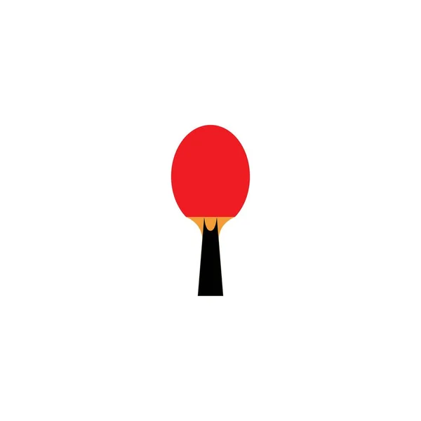 Pingpong Design Illustration Icône Logo Templat — Image vectorielle