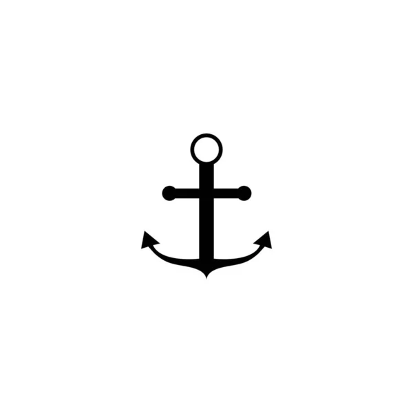 Anchor Design Illustration Icon Logo Vector Templat — Stock Photo, Image