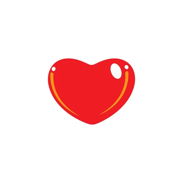 Διάνυσμα Εικονιδίου Σχεδίασης Λογότυπου Αγάπης — Φωτογραφία Αρχείου