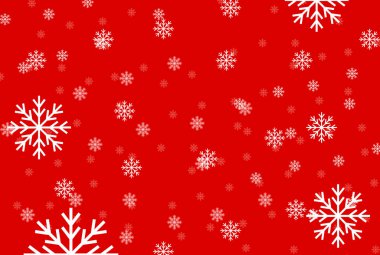 Kar tanesinin soyut arkaplan çizimi, mutlu noeller, mutlu yıllar.