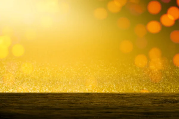 Золотой Блеск Роскоши Блики Украшение Веселого Рождественского Сезона Праздник Абстрактный — стоковое фото