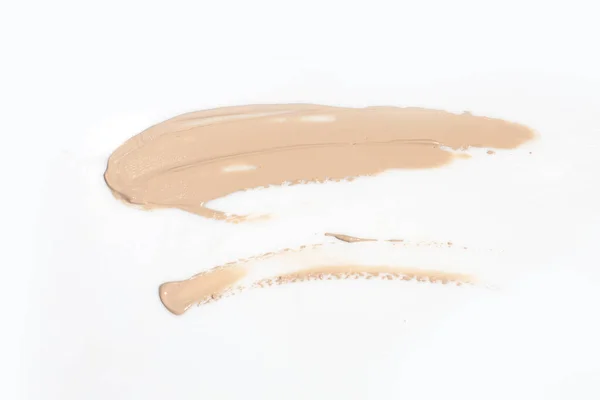 Cosmetic Makeup Swatch Smudge Powder Texture Foundation Primer Product Beauty — Fotografia de Stock