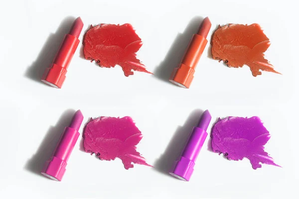 Cosmetic Makeup Swatch Smudge Liquid Texture Foundation Primer Product Beauty — Fotografia de Stock