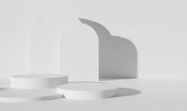 Arkaplan soyut kaide tahtasının 3d resimlendirmesi, sanat görüntüsü model ürün dekorasyon tezgahı duvar kağıdı