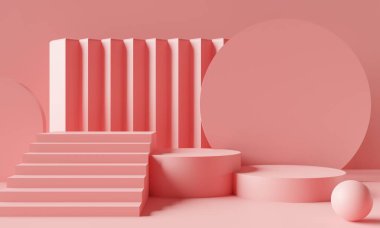 Arkaplan soyut kaide tahtasının 3d resimlendirmesi, sanat görüntüsü model ürün dekorasyon tezgahı duvar kağıdı