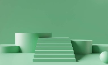 Arkaplan soyut kaide tahtasının 3d resimlendirmesi, sanat görüntüsü model ürün dekorasyon tezgahı duvar kağıdı