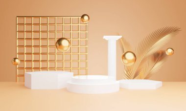 Arkaplan soyut kaide tahtasının 3d resimlendirmesi, sanat görüntüsü model ürün dekorasyon tezgahı duvar kağıdı