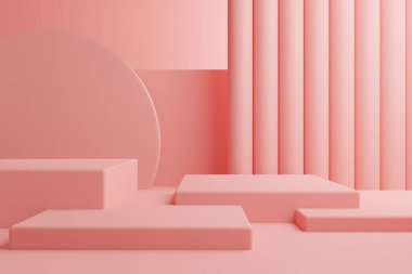 Arkaplan soyut kaide tahtasının 3d resimlendirmesi, sanat görüntüsü model ürün dekorasyon tezgahı duvar kağıdı