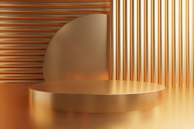 Arkaplan soyut kaide tahtasının 3d resimlendirmesi, sanat görüntüsü model ürün dekorasyon tezgahı duvar kağıdı