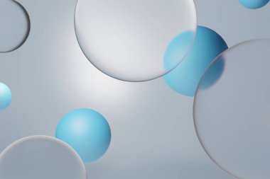 3d arkaplan resimleme soyut cam balon topu, sanat ekran duvar kağıdı