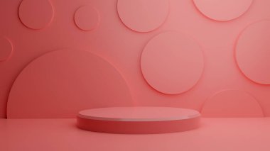 Arkaplan soyut, podyum sahne resim duvar kağıdı, ürün kaide tezgahının 3D çizimi