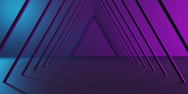 背景抽象の3Dレンダリングイラスト 表彰台舞台美術ディスプレイ壁紙 製品台座スタンド ゲームサイバーパンクスタイル — ストック写真