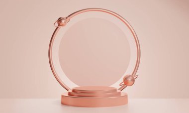 3D resimlendirme arka plan soyut, podyum sahne sanatının duvar kağıdı, ürün kaidesi, oyun siber punk tarzı