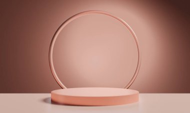 3D resimlendirme arka plan soyut, podyum sahne sanatının duvar kağıdı, ürün kaidesi, oyun siber punk tarzı