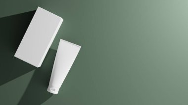 Cilt bakım serumu kozmetik şişesi, 3 boyutlu çizim modeli, tıbbi losyon serumu düşürücü ürün.