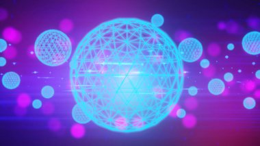 metaverse ağ neon parıltısı ağı, veri bulut depolama, ağ oluşturma lan interneti, 3d illüstrasyon oluşturma, sanal gerçeklik 