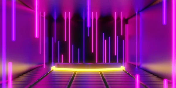 Resumo Backgound Vídeo Game Scifi Gaming Cyberpunk Virtual Reality Simulation — Fotografia de Stock