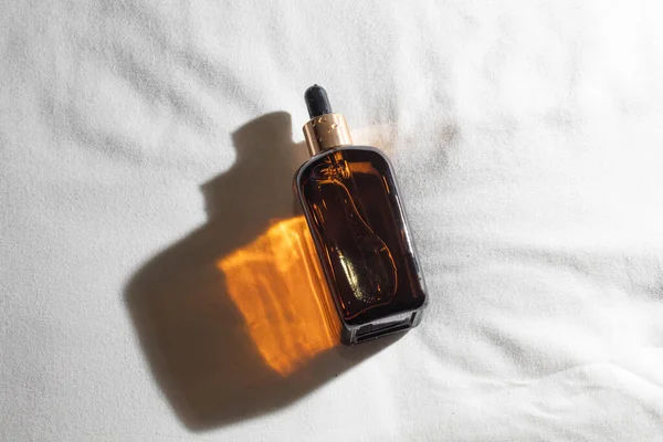 Mockup Του Αρώματος Μπουκάλι Φροντίδα Του Δέρματος Καλλυντικά Σωλήνα Μακιγιάζ — Φωτογραφία Αρχείου