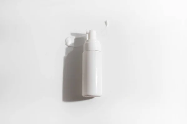 Mockup Van Zonnebrandcrème Bescherming Spf Tube Voor Huidverzorging Cosmetische Product — Stockfoto