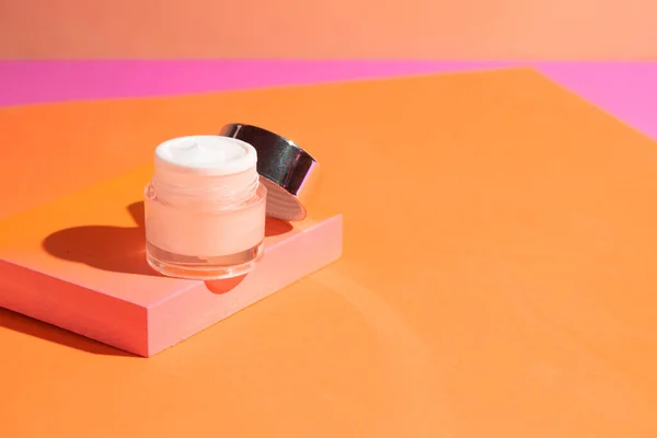 Mockup Tube Flasche Für Hautpflege Kosmetische Sommer Sonnencreme Produkt Branding — Stockfoto