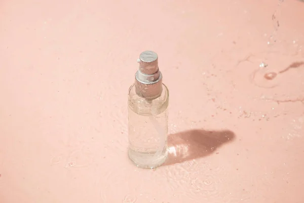 Mockup Tube Fles Voor Huidverzorging Cosmetische Zomer Zonnebrandcrème Product Branding — Stockfoto